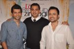 Vaibhav Talwar, Satyadeep Mishra, Cyrus Sahukar at Love Break up zindagi promotional event in Mehboob on 27th Sept 2011 (25).JPG